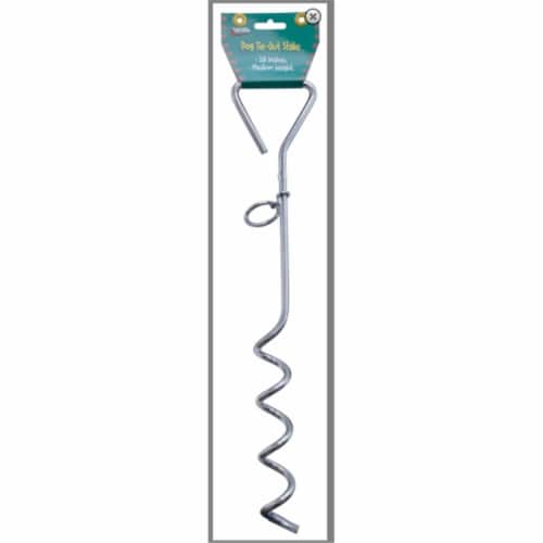 Valterra A102009VP 18 ft. Dog Tie-Out Stake Perspective: front