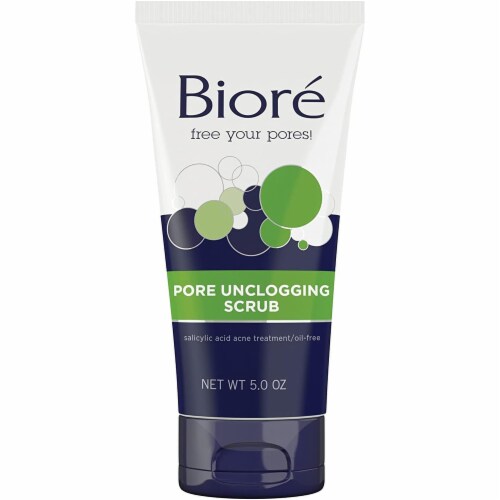 Biore® Pore Unclogging Scrub Perspective: front