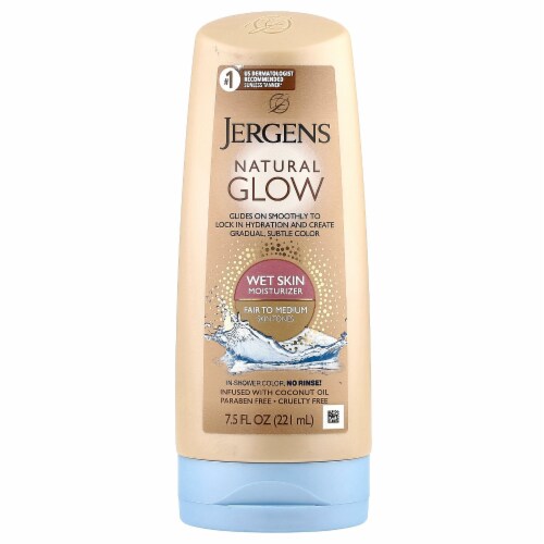 jergens natural glow wet skin fair to medium