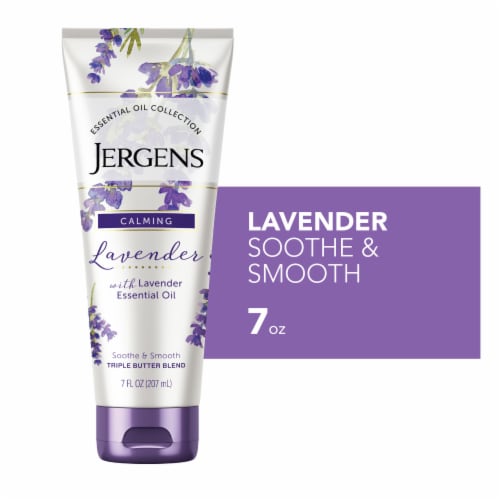 Jergens Lavender Triple Butter Blend Body Butter Perspective: front