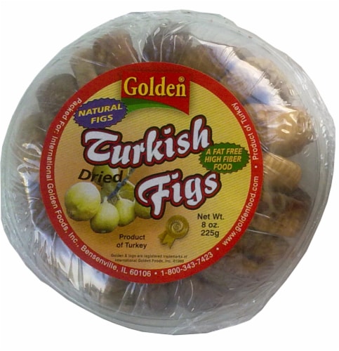 Golden Crown Dried Turkish Figs Perspective: front