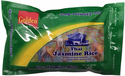 Golden Thai Jasmine Rice Perspective: front