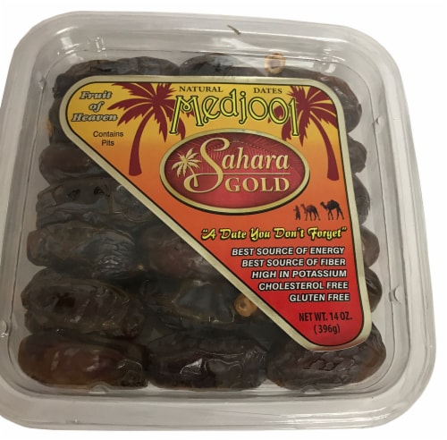 Sahara Gold XL Medjool Dates Perspective: front