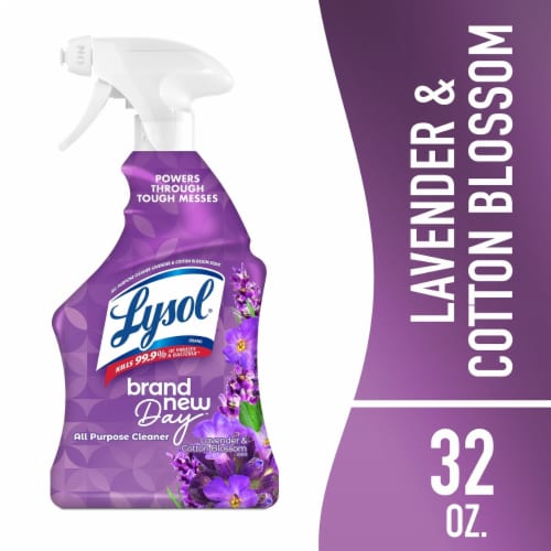 Lysol® Brand New Day™ Lavender & Cotton Blossom All Purpose Cleaner Perspective: front