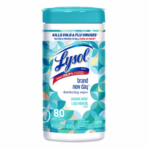 Lysol® Brand New Day™ Coconut Water & Sea Minerals Disinfecting Wipes