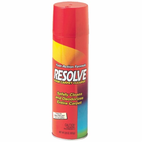 Resolve® Aerosol Foam Carpet Cleaner Perspective: front