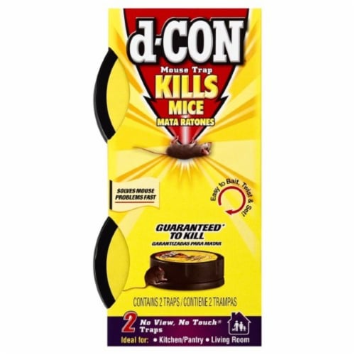 D-Con Mouse Trap No View No Touch - 1 ct pkg