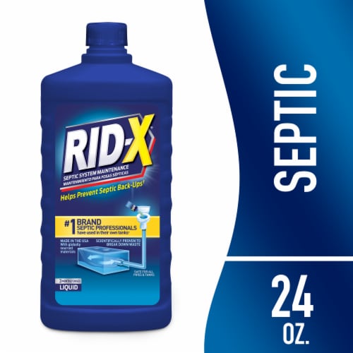 RID-X Three Month Supply of Liquid Septic Tank Treatment, 24 fl oz - Jay C  Food Stores