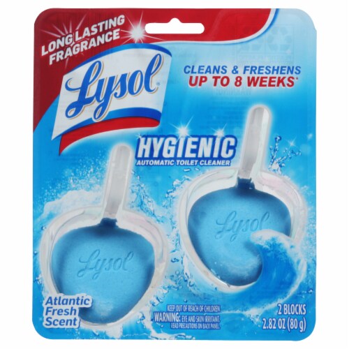 Lysol® Atlantic Fresh Scent Automatic Toilet Bowl Cleaner Perspective: front
