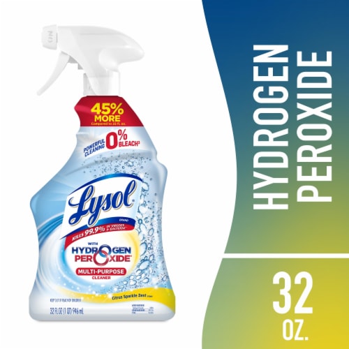 Lysol Bleach Free Hydrogen Peroxide Multi-Purpose Cleaner, 32 fl