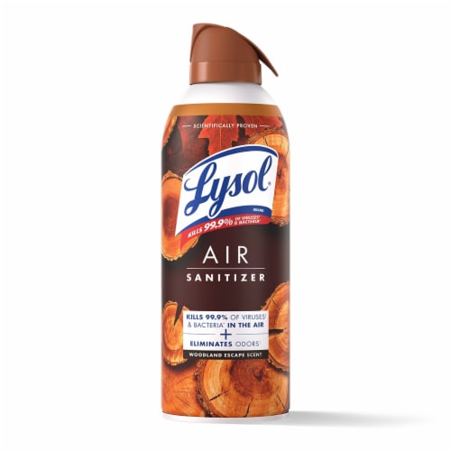 Lysol® Air Sanitizer - Woodland Escape Scent Perspective: front