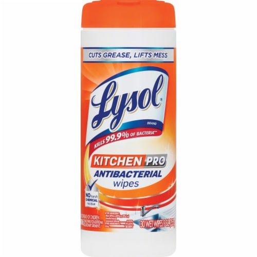 Lysol kitchen pro shop antibacterial cleaner