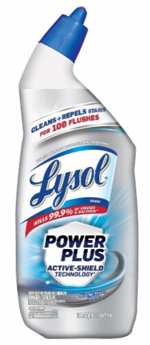 Lysol Power Plus Atlantic Fresh Toilet Bowl Cleaner Perspective: front