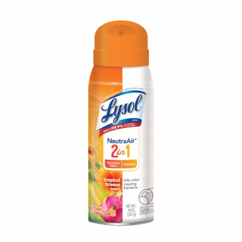 Lysol® NeutraAir® Tropical Breeze Scent Disinfectant Spray Perspective: front