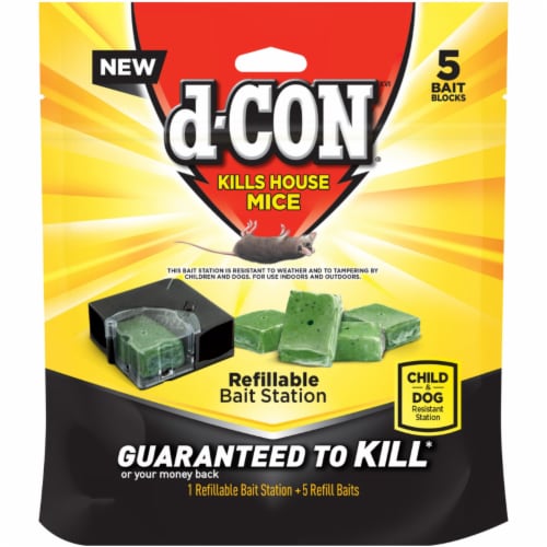 D-Con Bait Station and Bait For Mice 1 pk D-Con Bait Station and Bait For Mice 1 pk