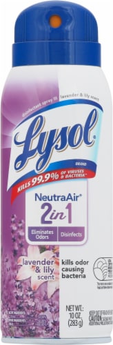 Lysol® Neutra Air Lavender & Lily Disinfectant Spray Perspective: front
