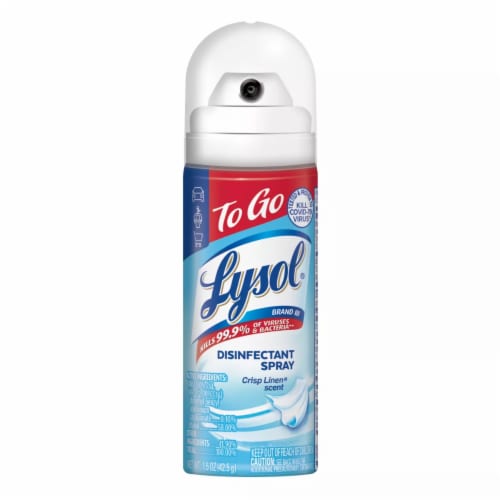 Lysol® Disinfectant Spray To Go Perspective: front