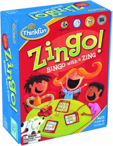 Ravensburger Zingo Board Game Perspective: front