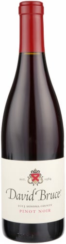 David Bruce Sonoma Coast Pinot Noir Perspective: front