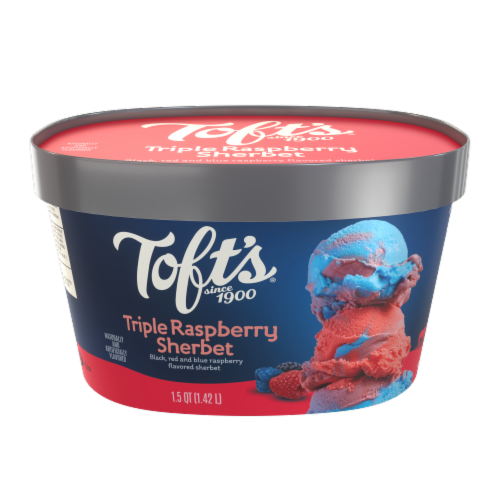 Toft's® Raspberry Sherbet Tub Perspective: front