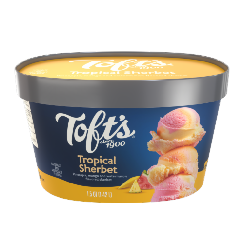 Toft's® Tropical Sherbet Tub, 1.5 QT - Dillons Food Stores