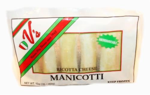 V's Manicotti Perspective: front