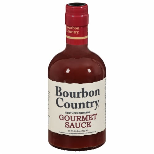 Bourbon Country® Kentucky Bourbon Gourmet Sauce Perspective: front