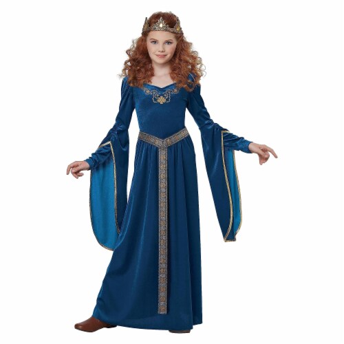 Medieval queen costume child 2025