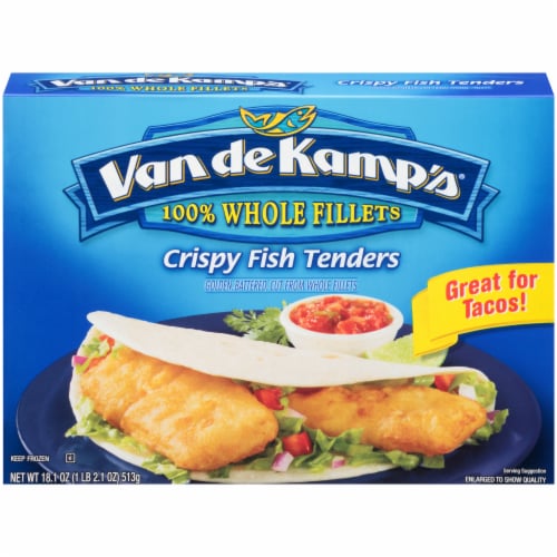Van de Kamp's Crispy Fish Tenders Perspective: front