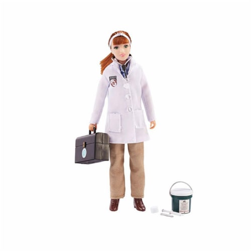Breyer BH522 Traditional Veterinarian Laura with Vet Kit Perspective: front