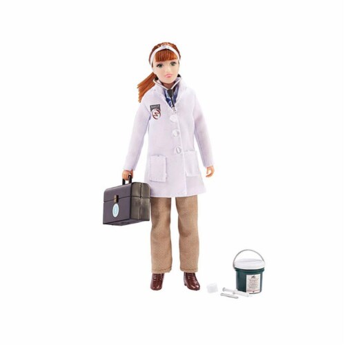 Breyer BH522 Traditional Veterinarian Laura with Vet Kit Perspective: front
