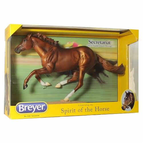 Breyer BH1345 New Secretariat Horse Figure Perspective: front
