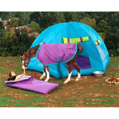Breyer BH1380 Traditional Back Country Camping Set Perspective: front