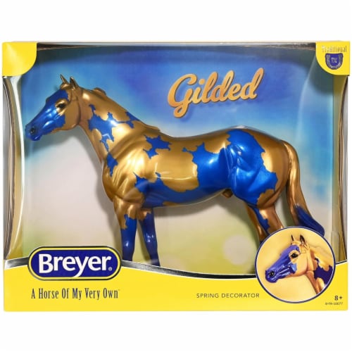 Breyer A Horse Of My Very Own Spring Decorator Gilded Horse Figure Perspective: front