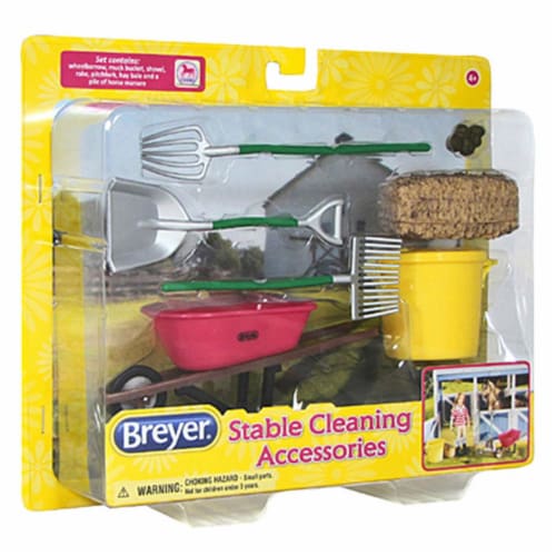 Breyer BH61074 Classics Stable Cleaning Set Perspective: front