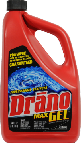 Drano Max Gel Clog Remover Perspective: front