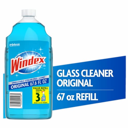 Windex Original Glass Cleaner Spray Bottle, 23 oz