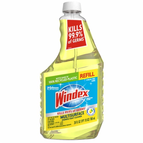 Windex Multi-Surface Citrus-Scented Disinfectant Cleaner Refill