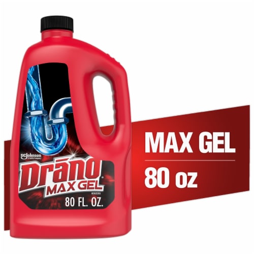 Drano 42 Oz. Commercial Line Max Gel Clog Remover 22118, 1