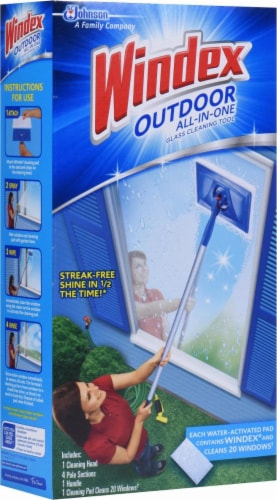 Windex® Outdoor All-in-One Cleaning Tool Starter Kit Perspective: front