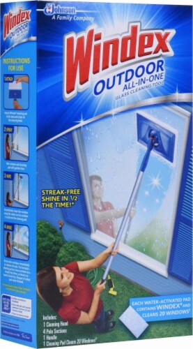 Windex® Outdoor All-in-One Cleaning Tool Starter Kit Perspective: front