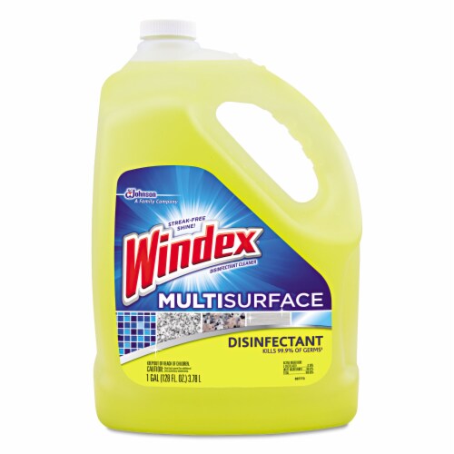 Windex Powerized Formula Glass & Surface Cleaner - 1 Gallon Jug