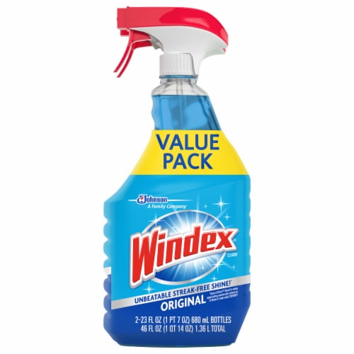 Windex® Original Glass Cleaner Twin Pack Perspective: front