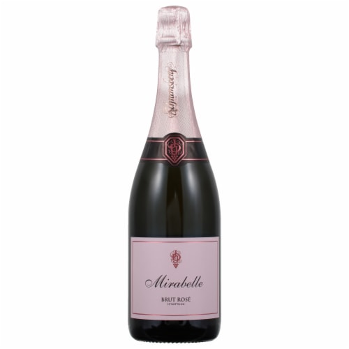 Mirabelle Brut Rose Sparkling Wine Perspective: front