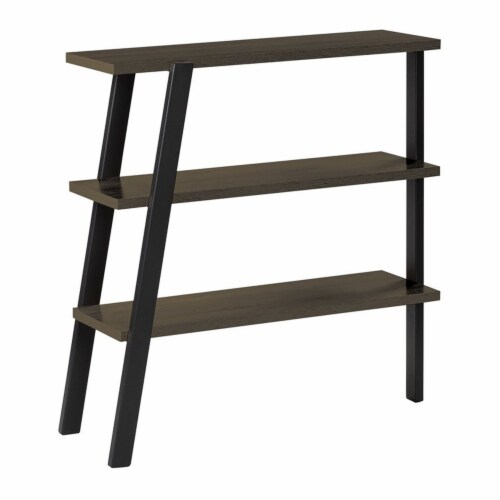 Mirella 3 Shelf Bookshelf in Southern Tobacco Perspective: front