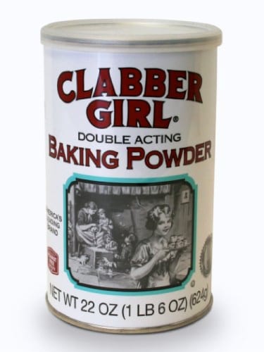 Clabber Girl Baking Powder Perspective: front