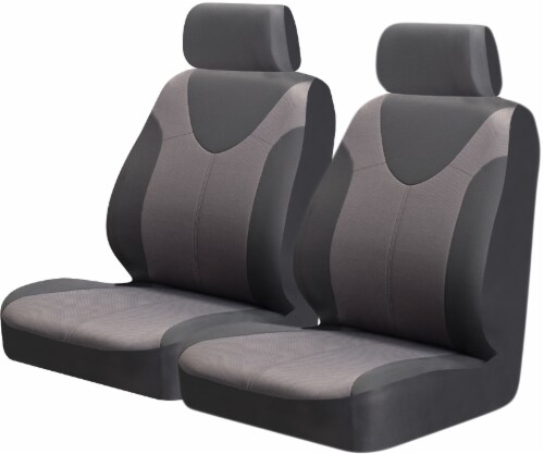 Kraco Braxton Low Back Seat Cover - 2 pk Perspective: front