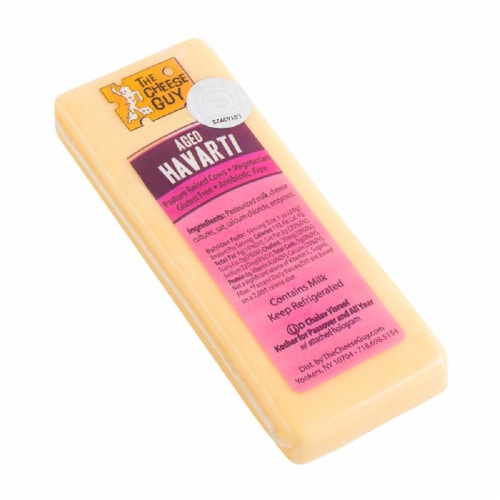 The Cheese Guy Aged Havarti Bar Perspective: front