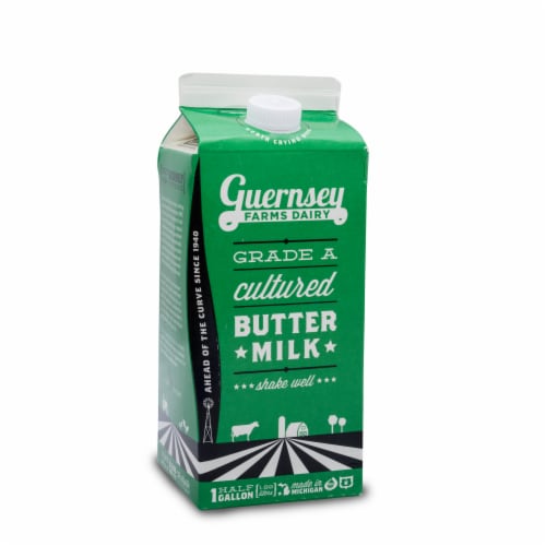 Guernsey Farms Dairy Grade A Cultured Buttermilk Perspective: front