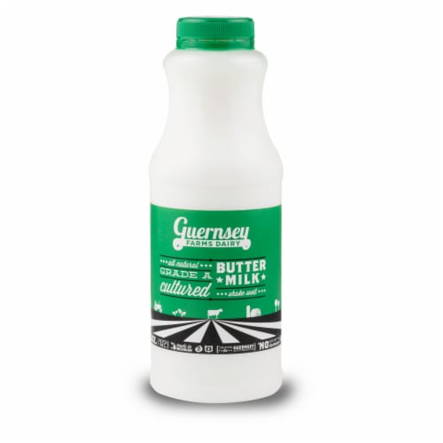 Guernsey Farms Dairy Grade A Cultured Buttermilk Perspective: front